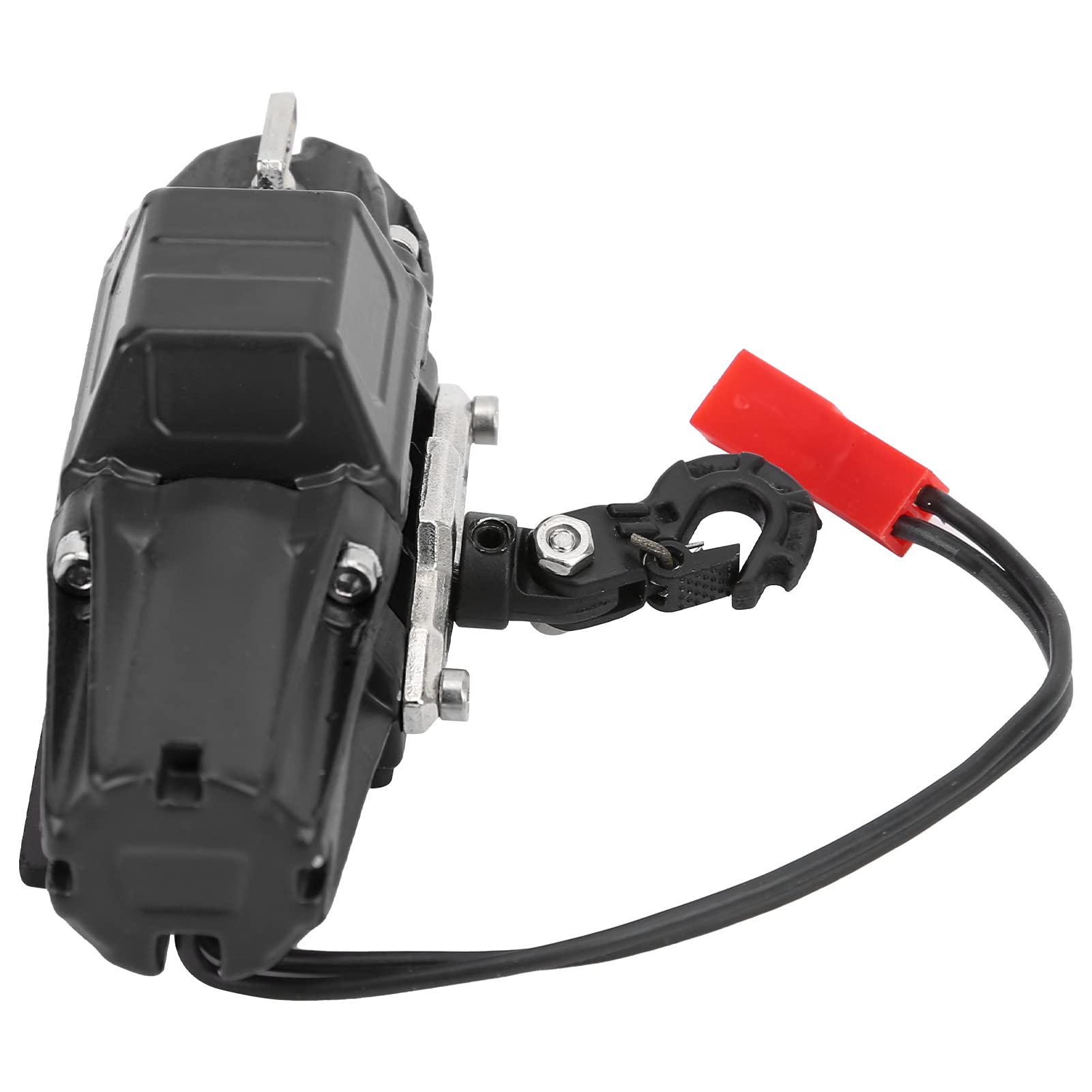 Meiyya Purchase RC Winch, Stable RC Single Motor Winch Practical Exquisite for Remote Controlled Car for 1/10 Ratio Rc Car(black)