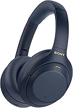 Sony WH-1000XM4 Wireless Bluetooth Noise Cancelling Headphones (30h Battery, Touch Sensor, Quick Charge Function, Optimised for Amazon Alexa, Headset with Microphone), Midnight Blue
