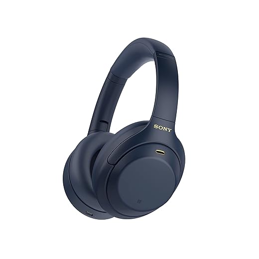 Sony WH1000XM4 Noise Cancelling draadloze Bluetooth headset (geoptimaliseerd voor Alexa en Google Assistant, 30 uur batterijduur, optimaal voor werken thuis, microfoon voor handsfree bellen) zwart