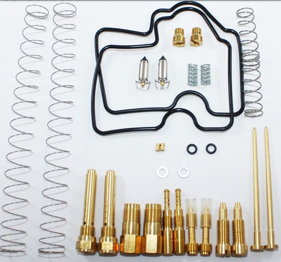 Complete Carburetor Rebuild Kit For Kawasaki Prairie 360 2003-2007 KVF360, OEM-Grade Components, Precision Jets, Corrosion Resistant, Restores Performance
