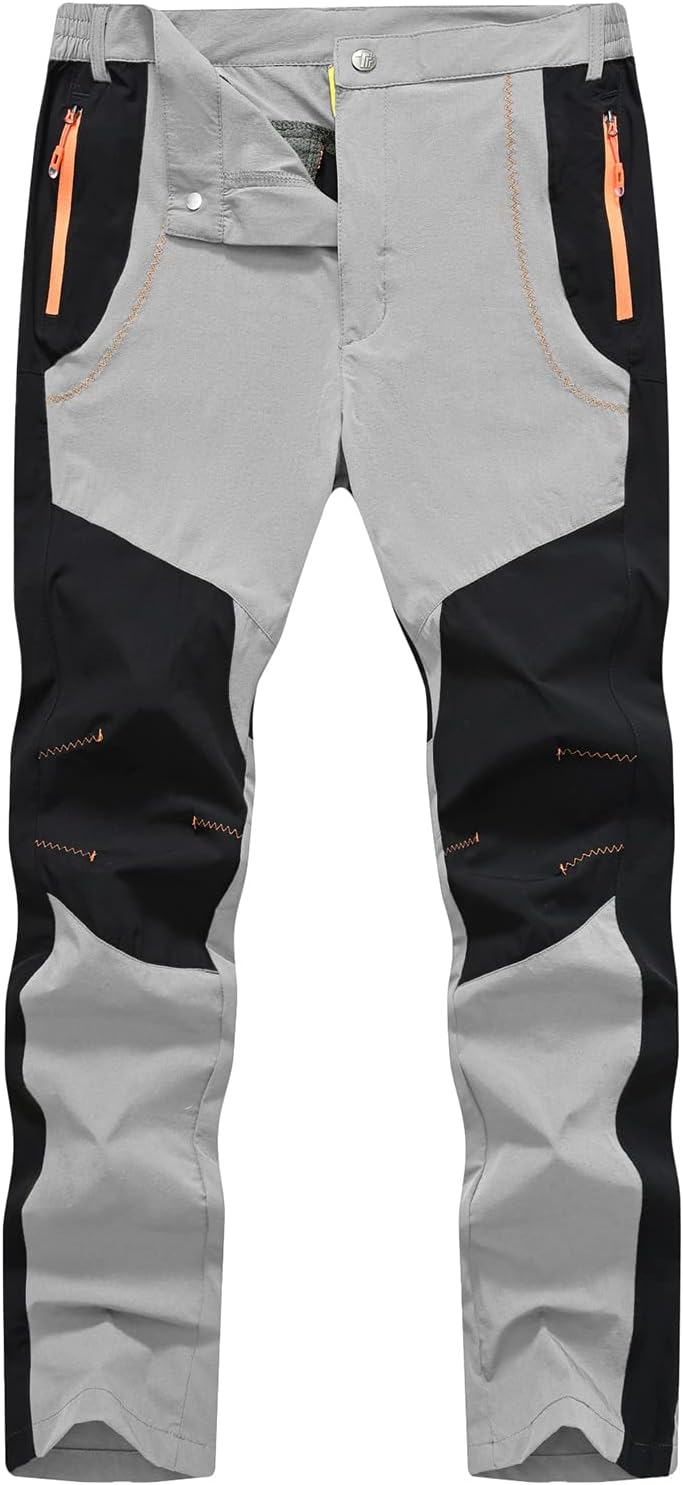TBMPOY Men's Hiking Work Cargo Pants Lightweight Waterproof Quick Dry Outdoor Mountain Pant Fishing Camping