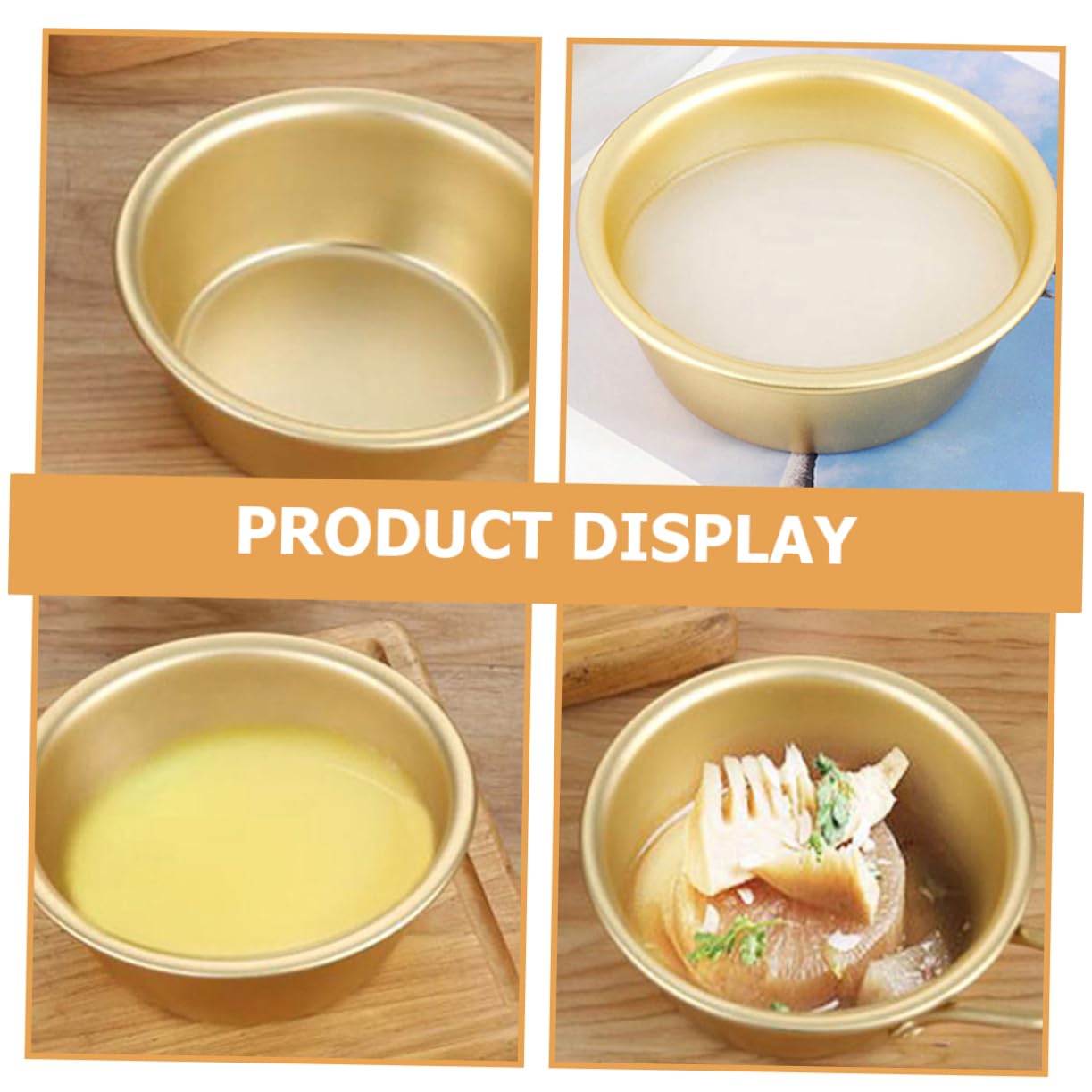 HOLIDYOYO Versatile for Korean Rice Soup Aluminum Camping Bowl Reusable Wine Cup Compact Size