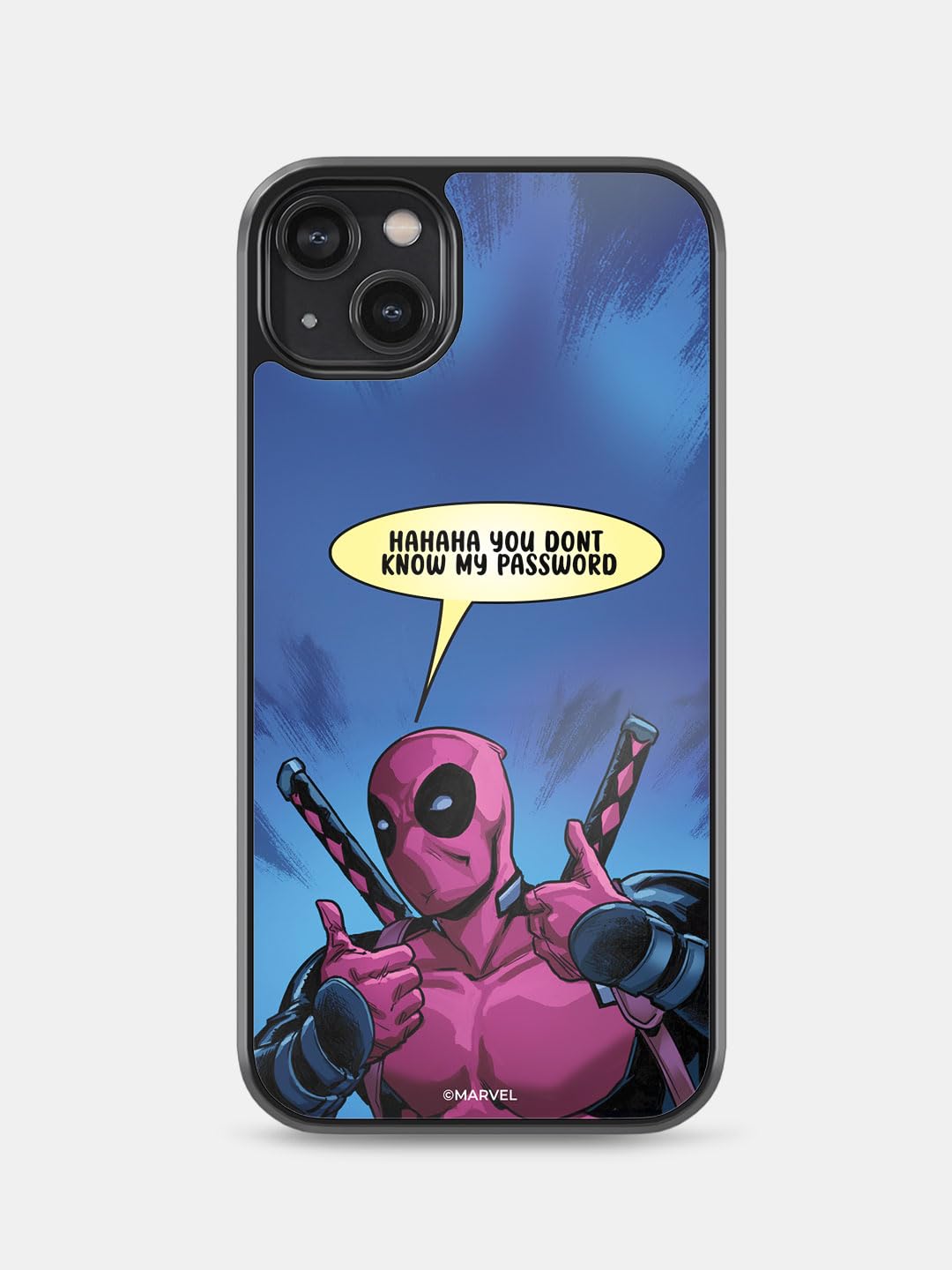 Macmerise Compatible Deadpool Encrypted Bumper Back Cover Case