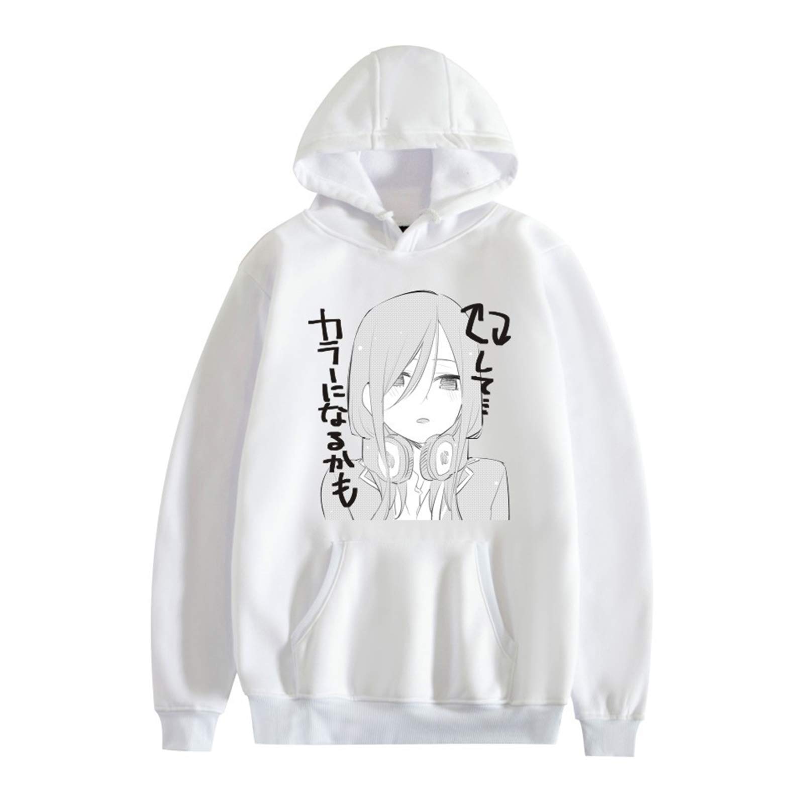 Anime The Quintessential Quintuplets Long Sleeve Hoodie Uesugi Fuutarou Sweatshirts Pullover Nakano Ichika Nakano Nino Nakano Miku Nakano Yotsuba Nakano Itsuki