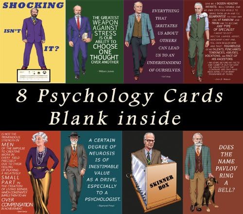 Set of Famous Psychologist Cards
