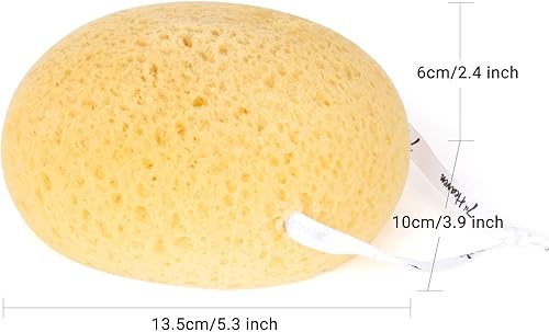Miniatura 3 de Esponja de baño, 4 esponjas de ducha para el cuerpo, esponja de ducha, esponja de limpieza, esponja para el cuerpo para mujeres, hombres y niños