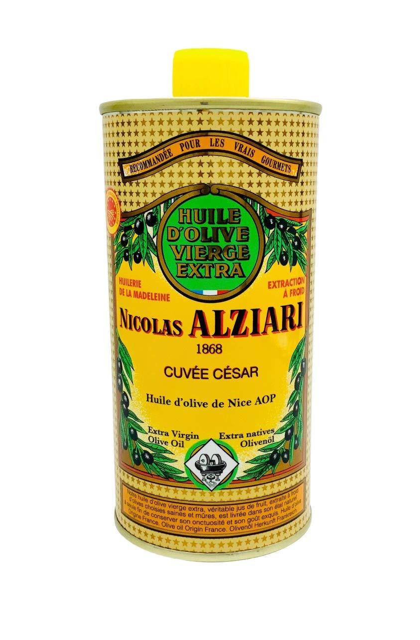 Nicolas Alziari "Cuvee Cesar" Organic EVOO, (500ml / 16.9 fl oz) AOP Nice, France