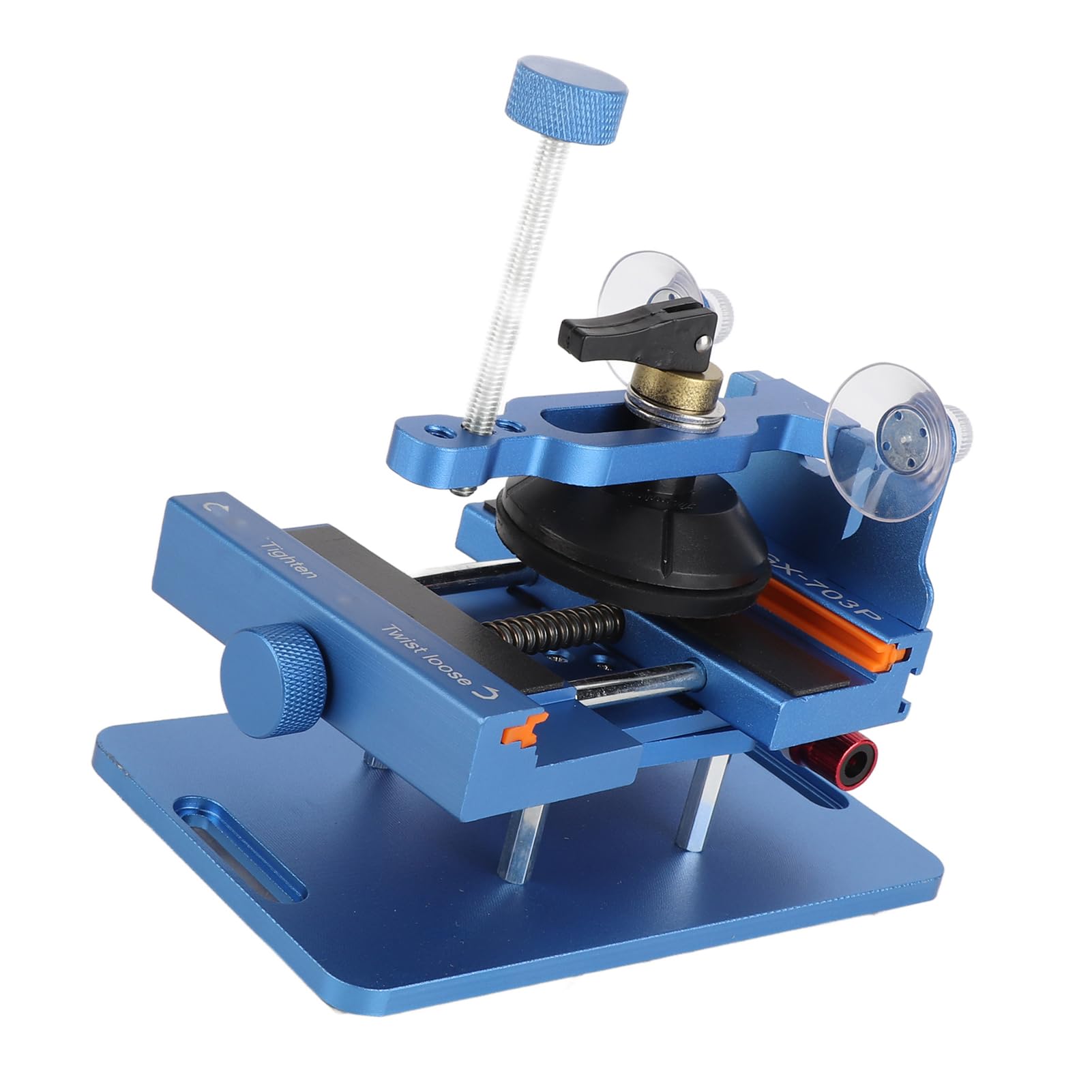 Separatore Schermo Telefono Apri Schermo del Telefono in Lega Alluminio con Ventosa Riscaldamento Strumento di Apertura Schermo LCD Ruotabile 360° per Riparazione Cellulare