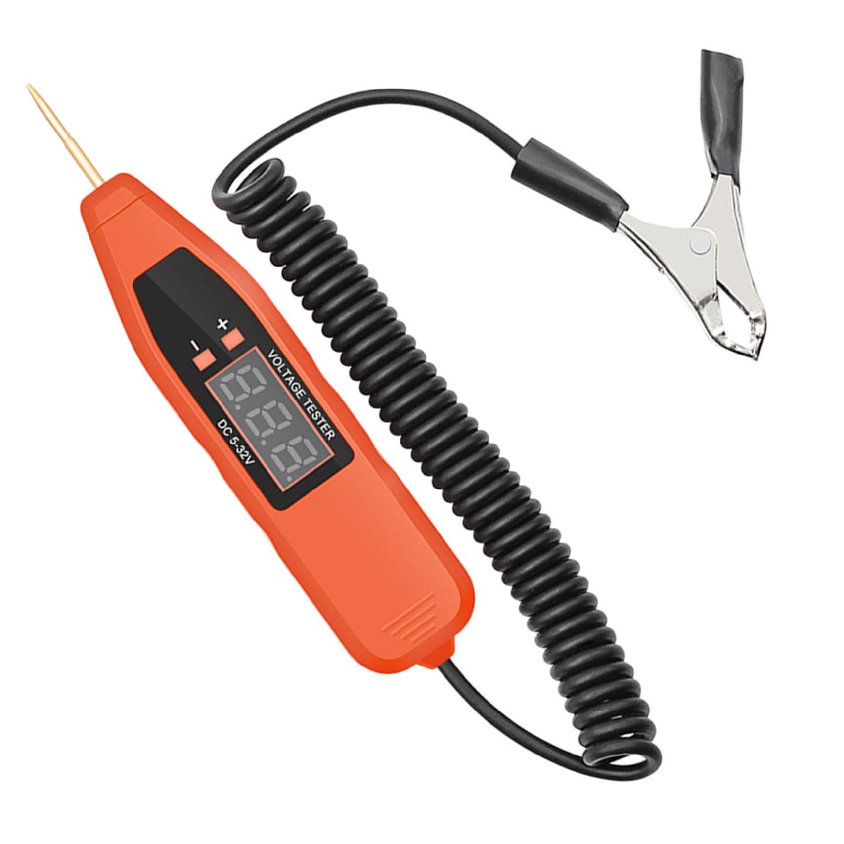 Tester Fusibili Auto Digitale 5-32v per Circuiti e Batterie 12v