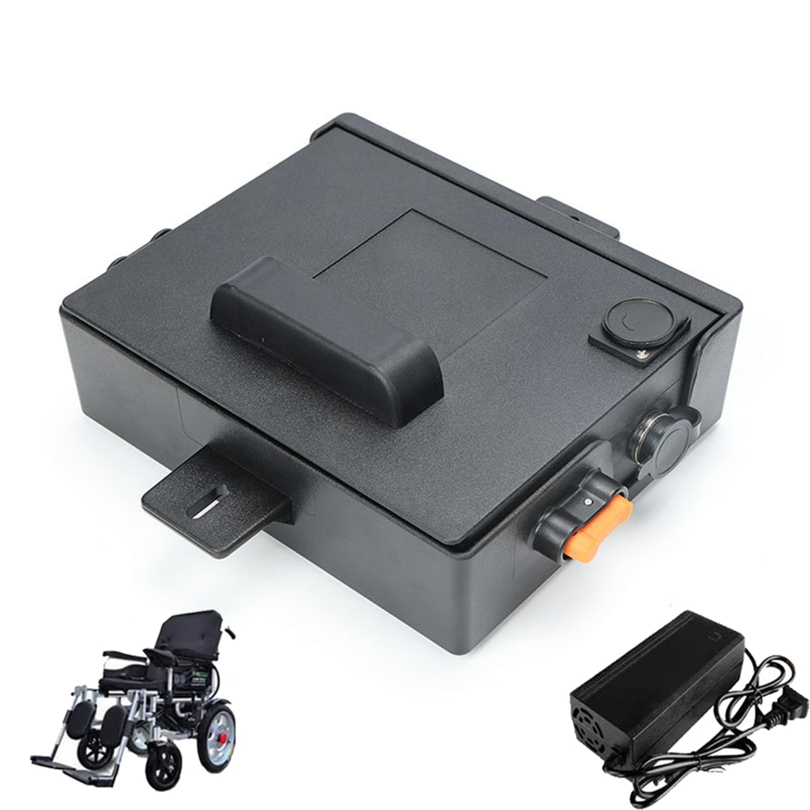 Batteria al Litio Ricaricabile da 24 V 10 Ah per Sedia a rotelle elettrica