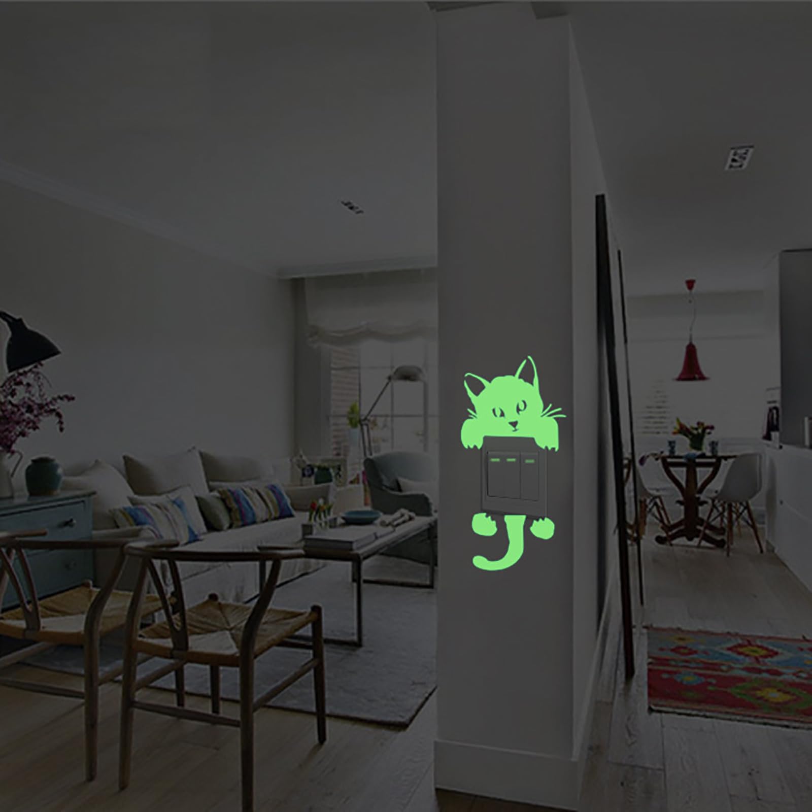 Decalcomania per interruttore della luce Decorazione per presa