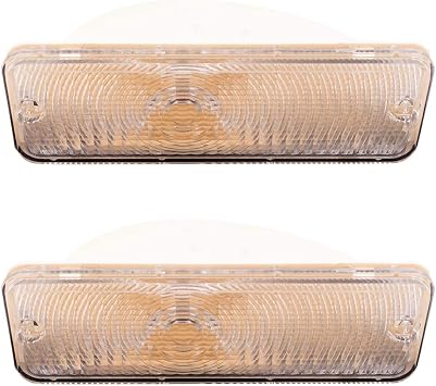 Park/Signal/Side Marker for 1975-1977 F-100 L=R Clear Lens for 1975-1977 F-150 D5TZ13200A FO2520159
