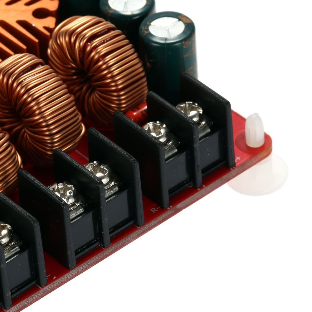 DollaTek TDA7498E 2x160W Dual Channel Audio Verstärker-Brett, Unterstützung BTL-Modus 1X220W Single Channel, DC 24V Digital Stereo Power Amp Modul für Auto-Träger-Computer-Lautsprecher DIY