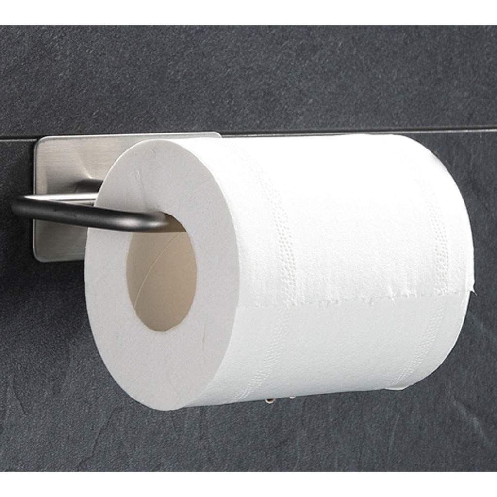 A Parete Supporto di Carta igienica, autoadesiva Supporto di Carta igienica for Bagno Cucina a Parete in Acciaio Inox Servizi igienici Bagno Supporto di Carta
