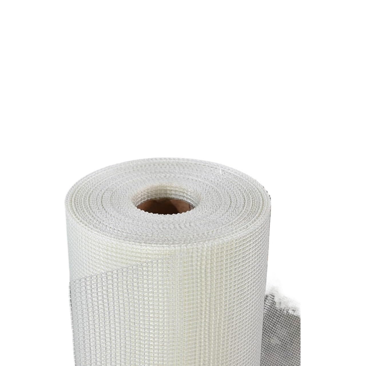 Rollo de malla de fibra de vidrio, Rollo de malla renderizado fibra vidrio, reparación paneles yeso, refuerzo hormigón, 30-100m x 0,4-0,7 cm(35mx0.6cm)