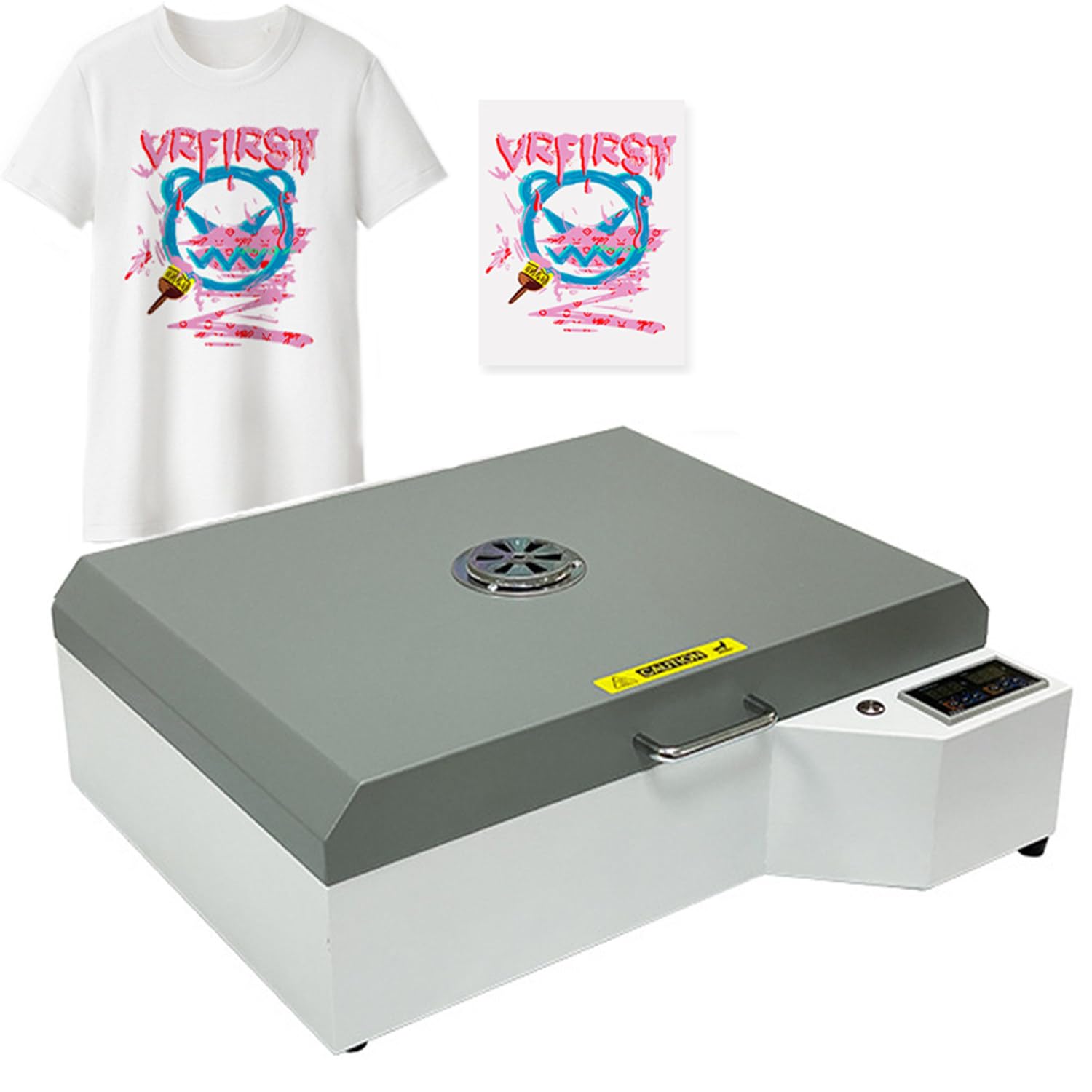 Horno para pequeñas empresas, área de trabajo extragrande, temporizador digital y control de temperatura para un secado rápido y uniforme de las transferencias
