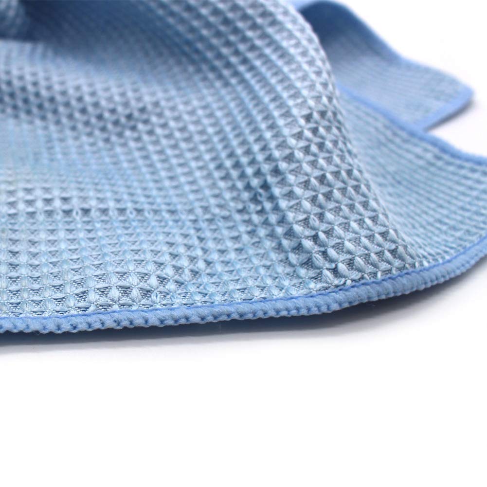 Microfiber Cleaning Towels for Cars 40x30cm Lint-Free Non-Fading Honeycomb Cloth Microfiber Car Dish Cleaning Towel Random Color — view 6