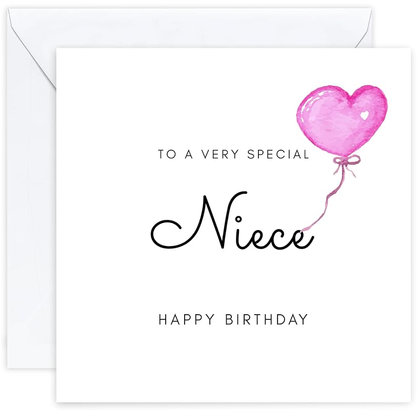 Birthday Card for Niece - To A Very Special Niece (Niece) : Amazon.co