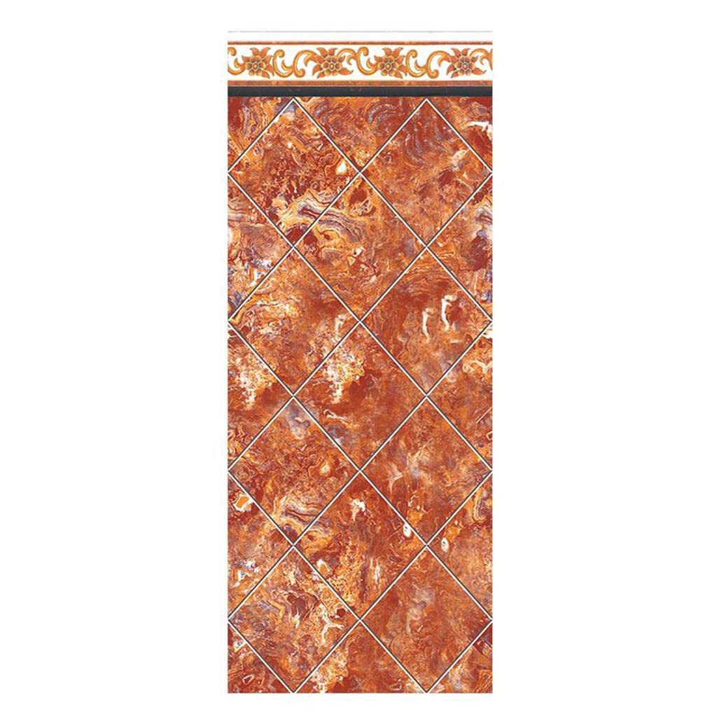 SKKWJEGE Textured Wall Stickers Self-adhesive PVC Wall Dado Panel Stickers Decor Pattern 5