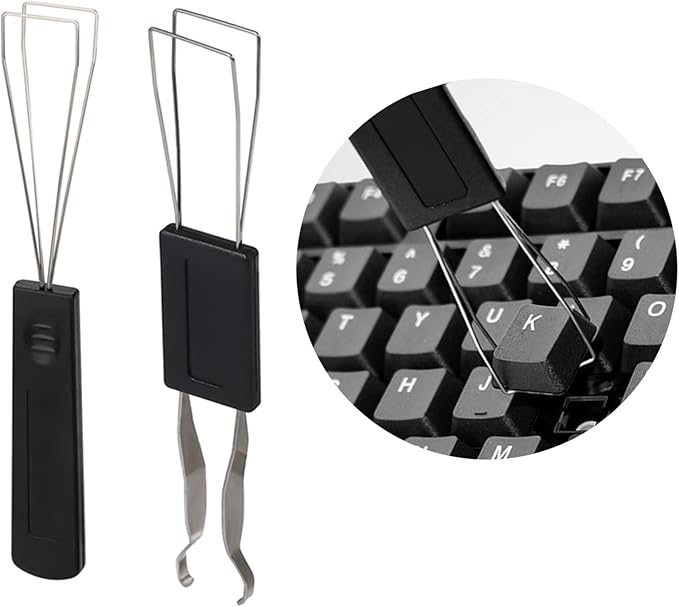 Kit extractor de teclas con puller y cepillos de limpieza miniatura 2