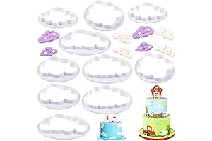 Cloud Cookie Cutters 10PCS