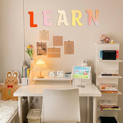 Miniatura 6 de Letras de madera de 8 pulgadas, letra H de 15 pulgadas de grosor, letras del alfabeto de madera sin terminar para decoración de pared, manualidades,