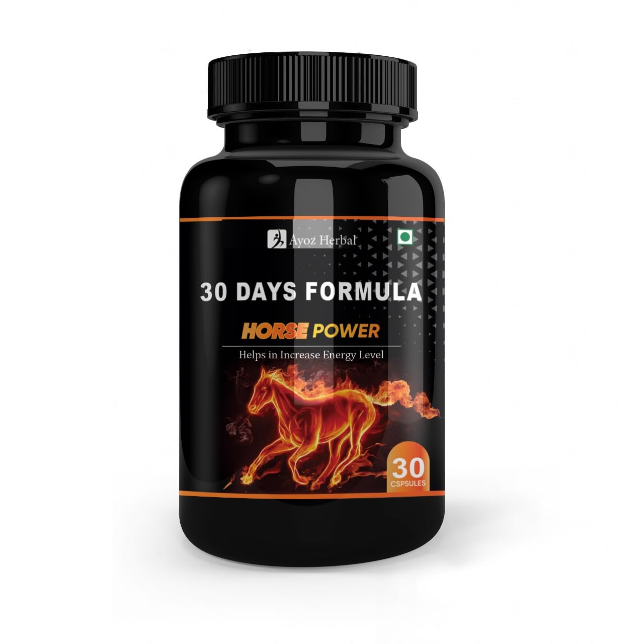 Ayoz Herbal Horse Power Ayurvedic 30days Formula for Men Enriched with Natural Ingredients Like Ashwagandha, Gokshura, Safed Musli, Kaunch Beej & Shatavari (30 Capsule) (B0DFLJC4W1) Amazon Price History, Amazon Price Tracker