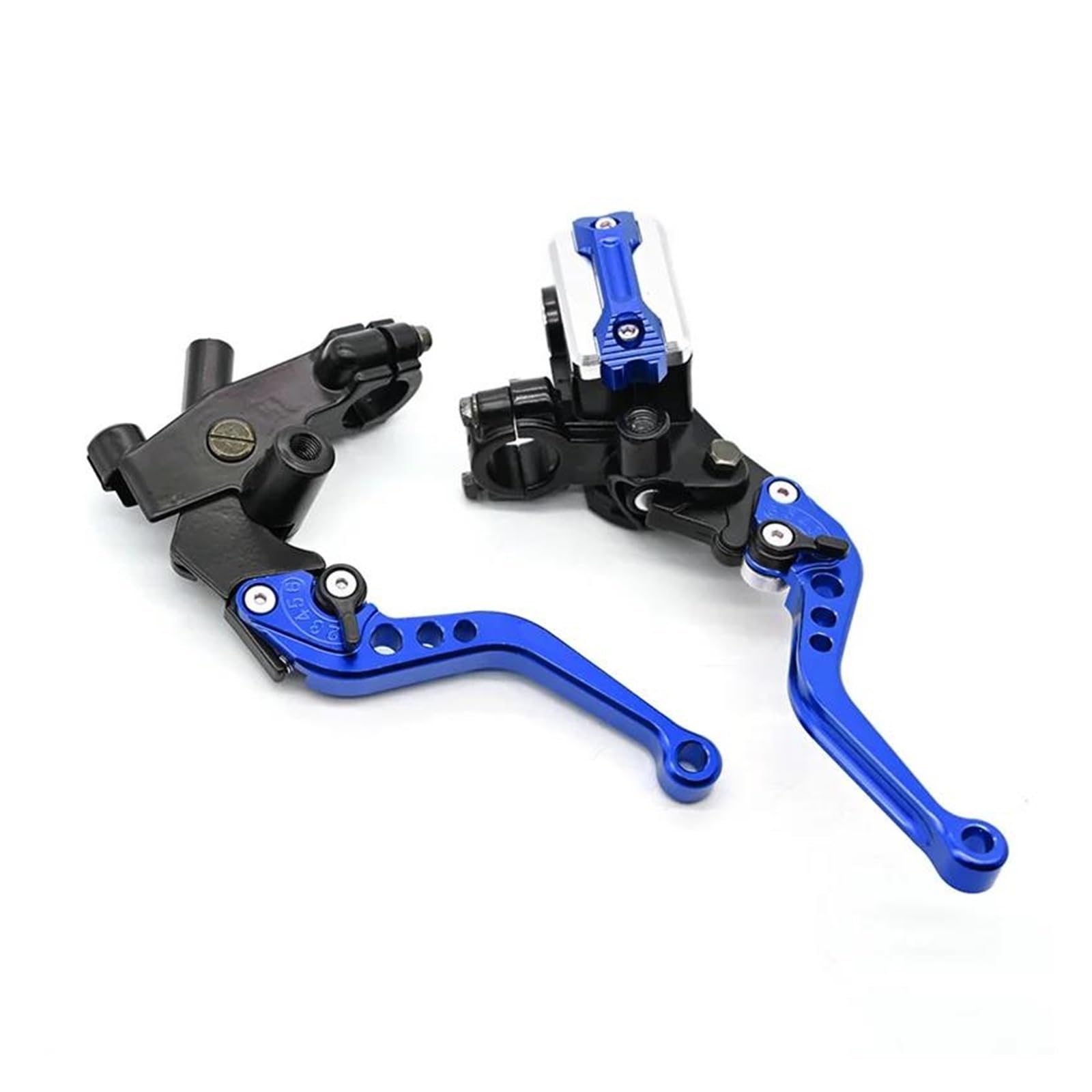 KVKQMLFEAW Motorbike Hand Levers 7/8" 22mm for Scooter Sport Dirt Bike Motorcycle Brake Clutch Levers Handlebar Moto Brake Master Cylinder Lever Clutch Reservoir Handlebar Brake Lever(1)