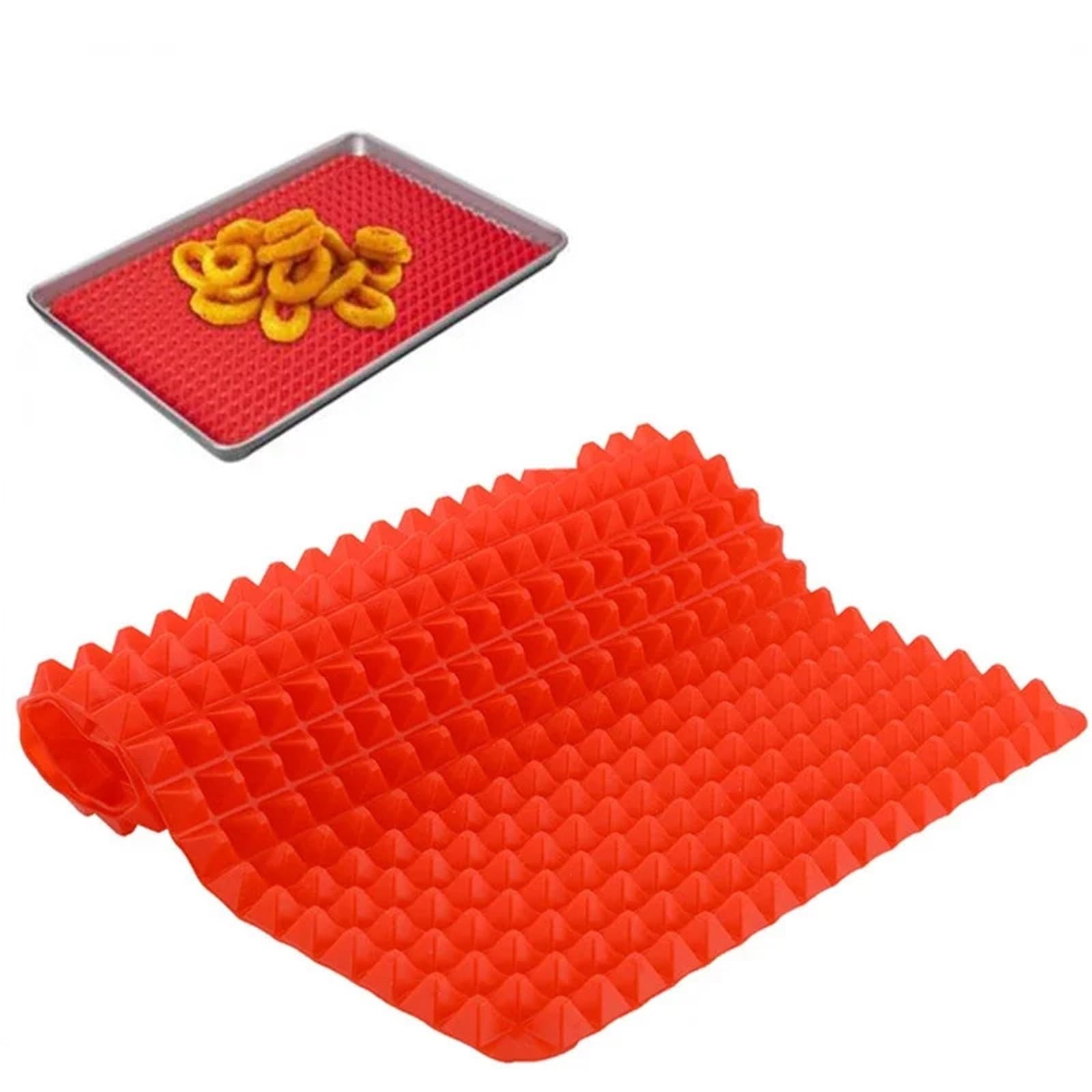 Tapete Para Horno Tapete multifuncional de silicona for Pizza, mantel individual for hornear en horno microondas, bandeja hoja, herramientas cocina for, moldes for, 2 uds