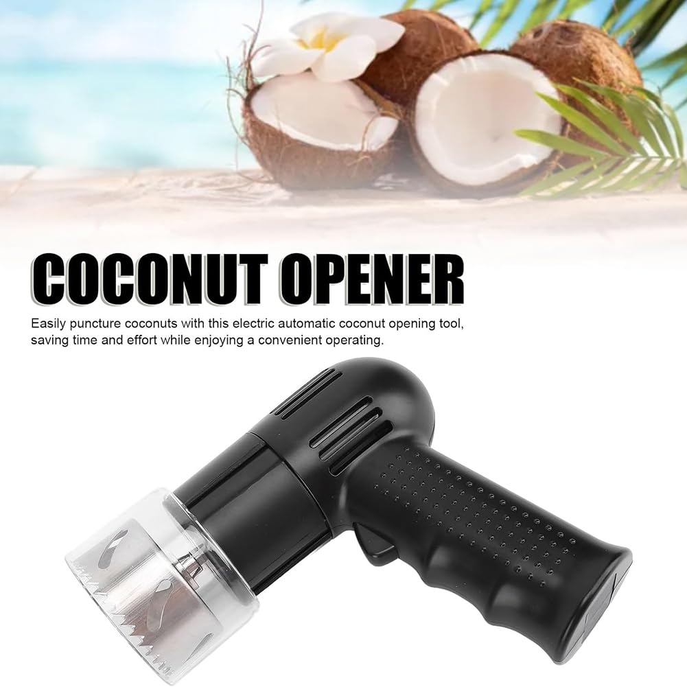 Abridor de Cocos Eléctrico, Automático e Inalámbrico.