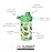 Simple Modern Teenage Mutant Ninja Turtles Kids Tritan Plastic Summit Water Bottle | 12 oz BPA-Free Cup with Covered Leak Proof Straw Lid for Boys, Toddlers | Pizza Time