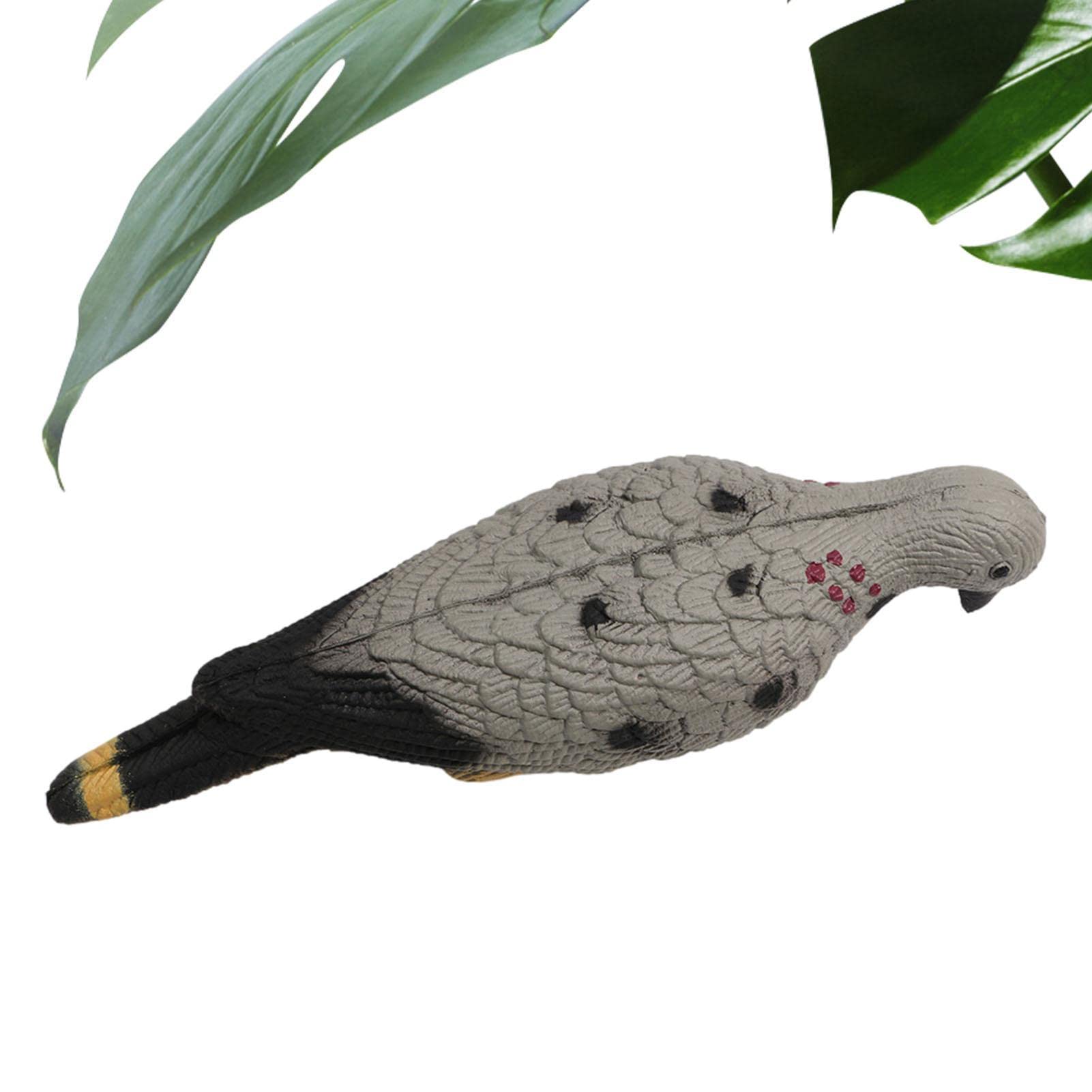 Cyhamse 3D Archerys Bird Target,Shooter Field Logic Archerys Decoy Dove | Foam Animal Bait Target, EVA Real Animal Bow Game Bait, Decoration Shootings Targets
