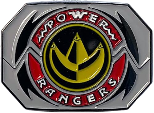 Miniatura 4 de Power Rangers Green Ranger - Máscara y emblema Tommy con licencia oficial de 2 pines esmaltados, color verde, blanco