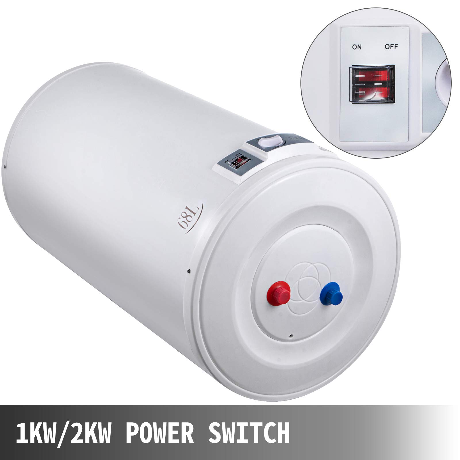 Buy VEVOR 2KW Electric Water Heater 68L Tank Electric Hot Water Heater  Boiler Cylinder Tank Storage Tank Water Heater for Home Use Online at  desertcartHong Kong