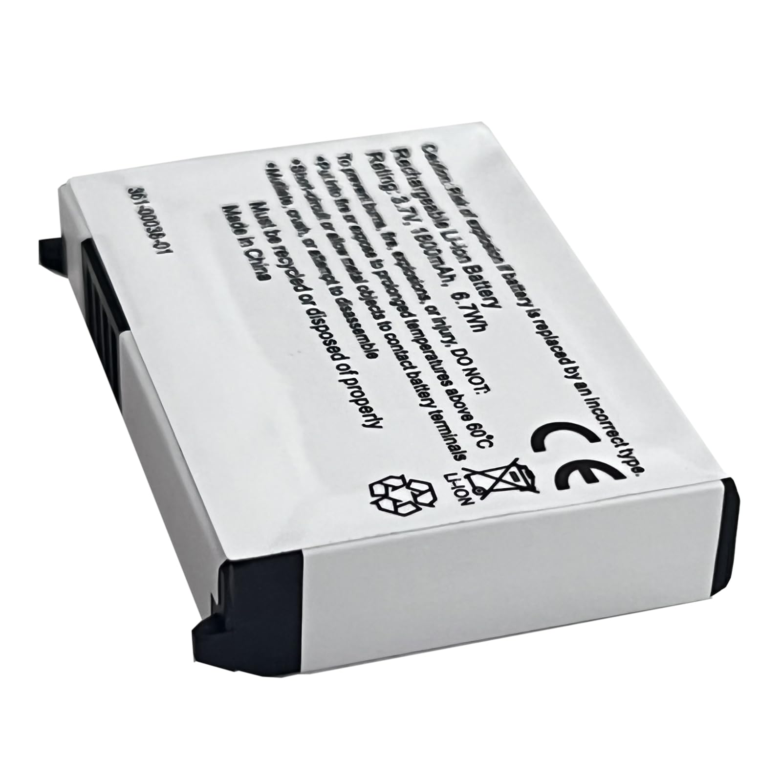 Ersatzakku Batterie 010-11143-00 361-00038-01 kompatibel mit Gar-min Zumo 660, 650, 600, 220 / Aera 560, 550, 510, 500 / SafeNav Navigation Device