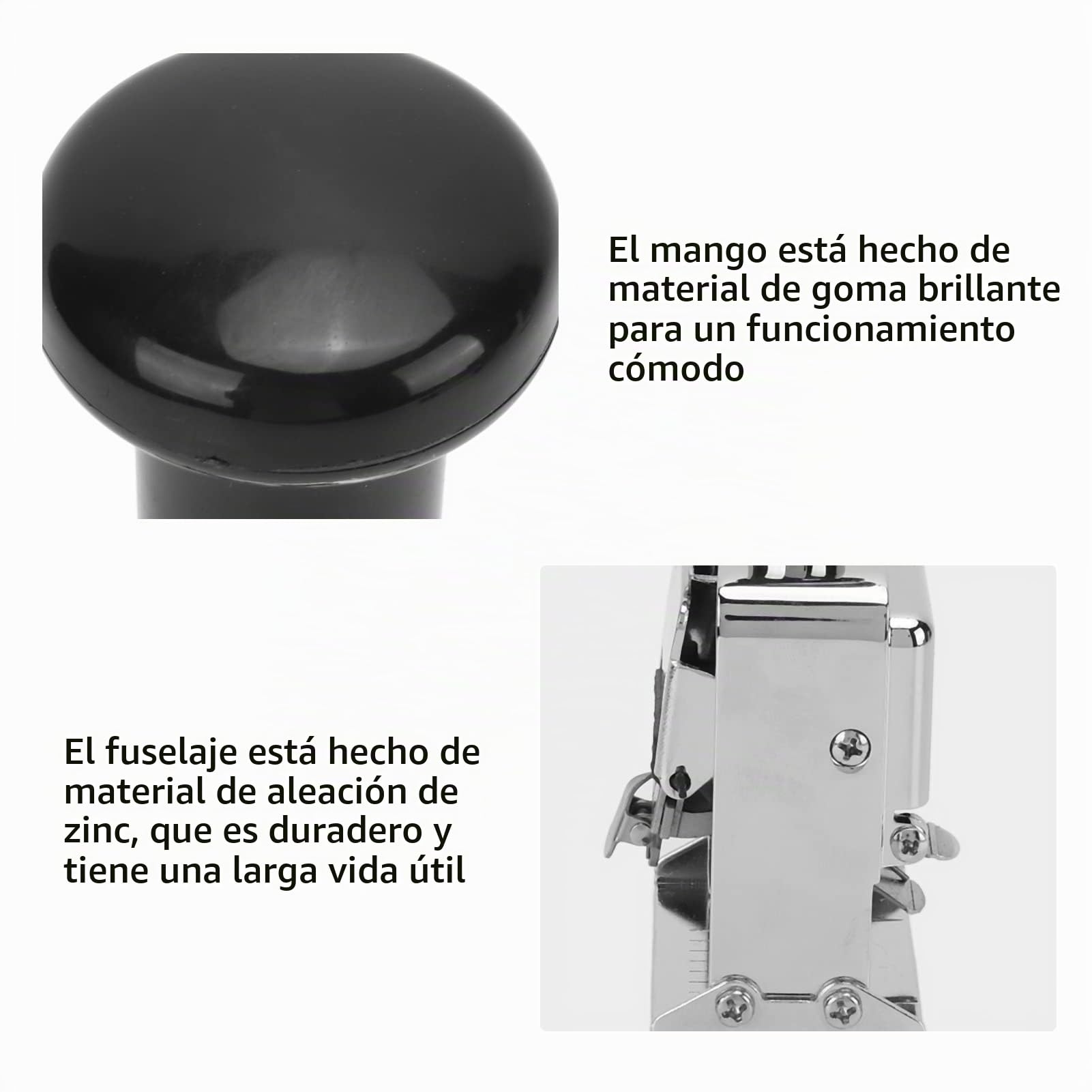 Sello de Número Autoentintado, Numerador de Salto Automático de 5 Dígitos, Máquina de Numeración Profesional de Aleación de Zinc con Tinta para Números de Identificación de Documentos