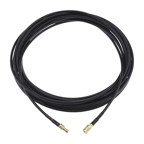 SING F LTD Cable de extensión de antena SMB a SMB Cable coaxial de baja pérdida RG174 Adaptador SMB macho a hembra Conector 16.4 ft para antenas