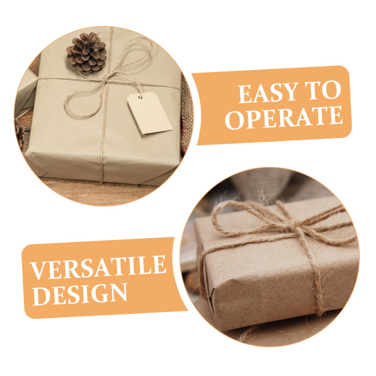 Rouleau de Papier Kraft Brun pour Emballage, Lot de 2 Rouleaux | Usage Polyvalent, Facile à Utiliser, pour Couverture et Usage Personnel, Format Rouleau Pratique