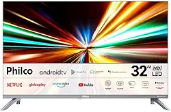 Smart TV Philco 32” Led Dolby Audio PTV32M9GACGB Sistema Android