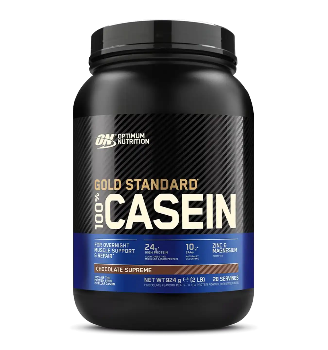 Optimum Nutrition | 100% Caseine Gold (924g) | Caséines | 10g d'acides aminés essentiels - Chocolat