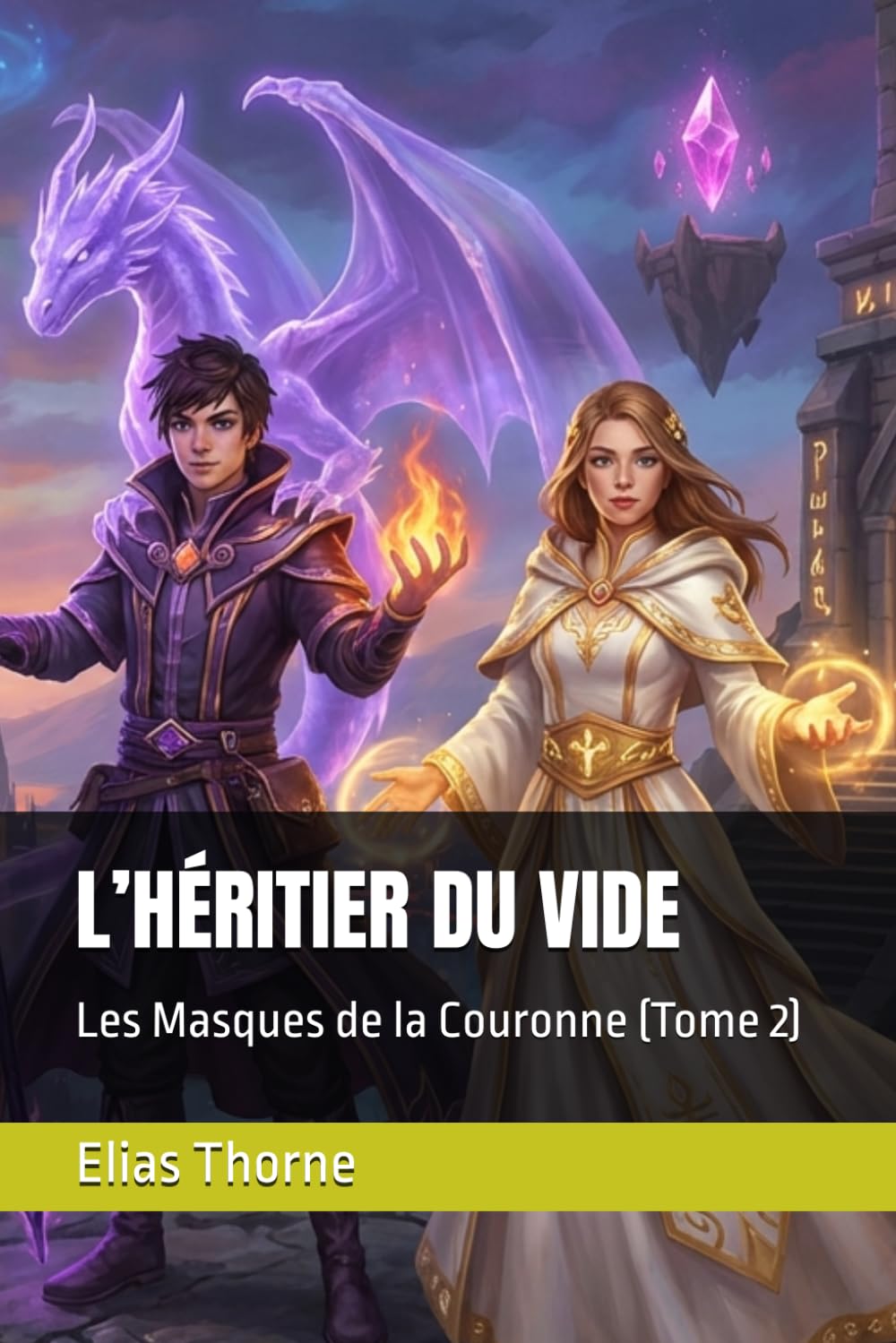 L’HÉRITIER DU VIDE: Les Masques de la Couronne (Tome 2)
