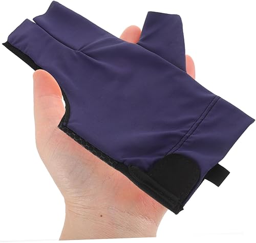 Miniatura 4 de HANABASS Left Handed Billiards Glove Breathable Slip Pool Stick Glove for Precision Control Touch Screen Compatible Comfortable Fit for Snooker and