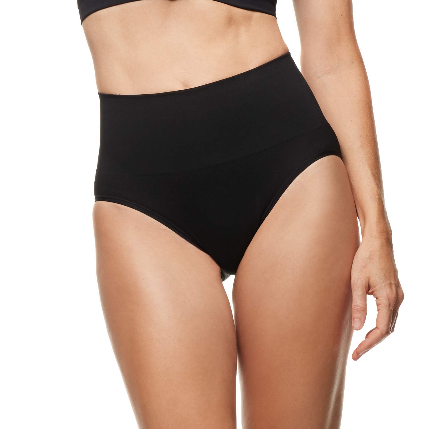 ESSENTIALS BY TUMMY TANK Women's Seamless Smoothing Everyday Shaping Brief