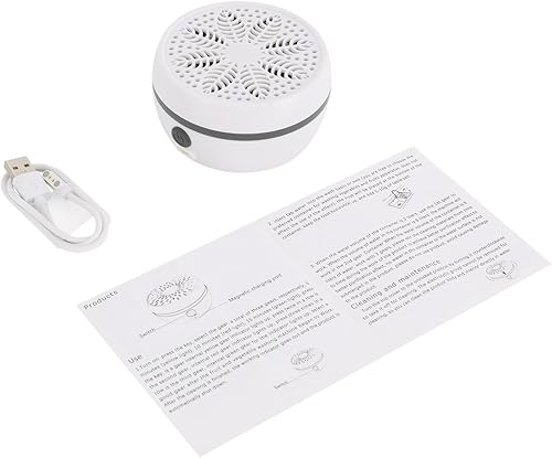 Miniatura 6 de Lavadora de frutas y verduras, dispositivo limpiador portátil de frutas y verduras con 3 engranajes de limpieza, purificador de lavadora de verduras