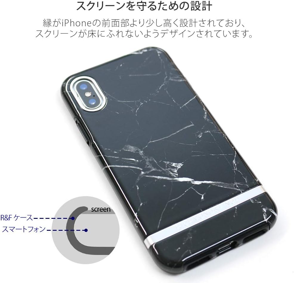 Richimond&Finch iPhone Case Back Cover FREEDOM CASE Marble