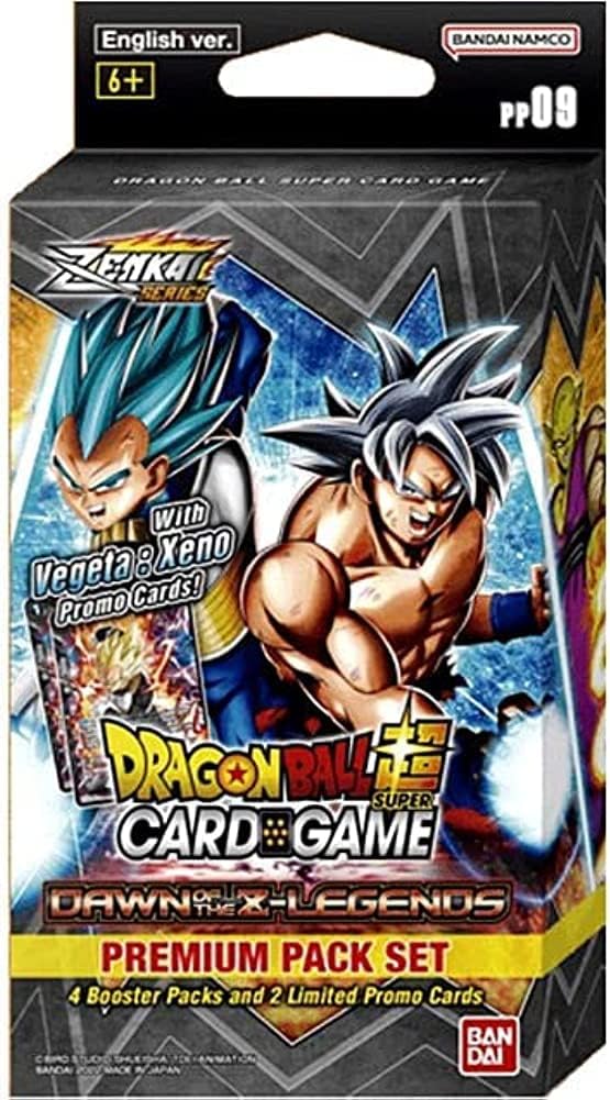 BANDAI NAMCO Entertainment Dragon Ball Super Card Game: Dawn of The Z-Legends Premium Pack Set