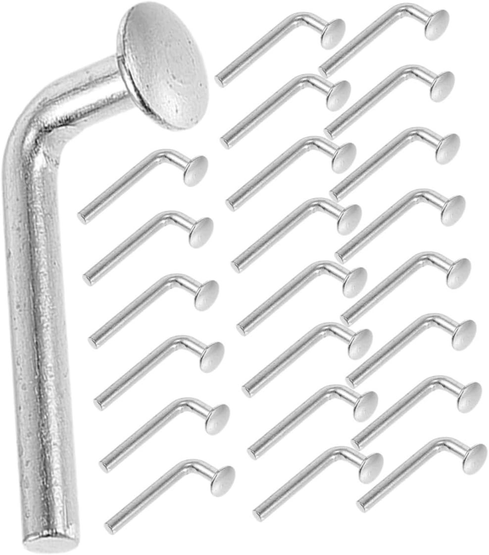 50Pcs Pallet Rack Safety Bolts Drop Pins for Storage Racks Bolts Easy Installation Fit for Warehouse Shelving
