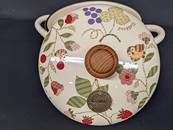 Amazon.co.jp: EJIRY ホーロー 両手鍋 20cm琺瑯 29L エジリー