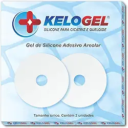 Fita Adesivo Areolar Gel De Silicone Cicatriz 2un Kelogel