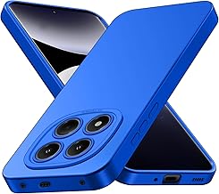 Tenphone Coque pour Xiaomi Redmi Note 14 Pro 5G (Pas pour 4G), Housse Etui de Protection en Silicone Souple,Cover Antichoc avec Protege de Camera,Compatible avec TPU (Bleu, Note14pro 5G)